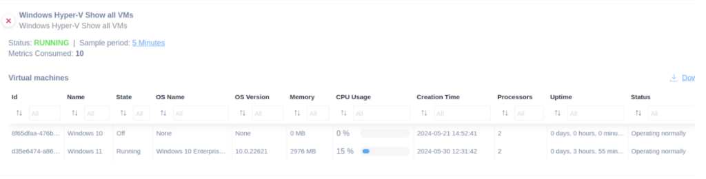 hyper-v vm script